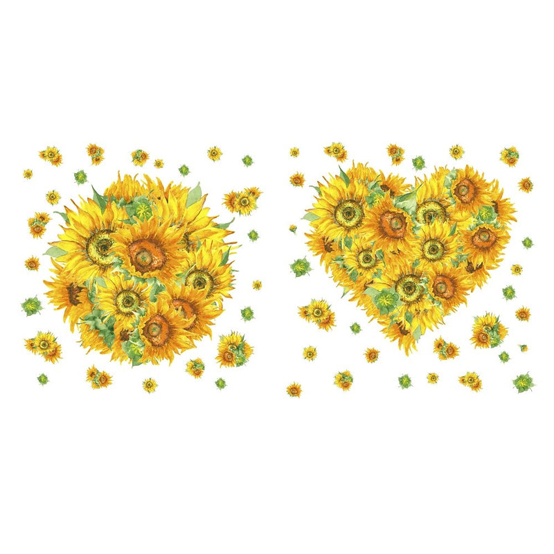 Bursting Sunflowers Pillow Panels - ineedfabric.com