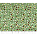 Calico Floral Fabric - Green - ineedfabric.com