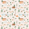 Camping Trip In The Forest Fabric - ineedfabric.com