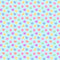 Candy Hearts Fabric - Blue - ineedfabric.com