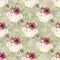 Canyon Rose Floral Fabric - Green - ineedfabric.com