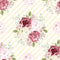 Canyon Rose Tan Diagonal Stripes Fabric - White - ineedfabric.com