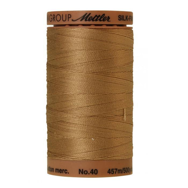 Caramel Cream Silk-Finish 40wt Solid Cotton Thread - 500yds - ineedfabric.com