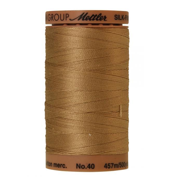 Caramel Cream Silk-Finish 40wt Solid Cotton Thread - 500yds - ineedfabric.com