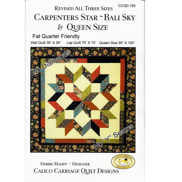 Carpenters Star Bali Sky Pattern - ineedfabric.com