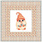 Cartoon Christmas Gnome With Cookies & Gifts Wall Hanging 42" x 42" - ineedfabric.com