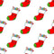 Cartoon Christmas Stockings Fabric - ineedfabric.com