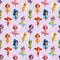 Cartoon Floating Fairy Fabric - ineedfabric.com