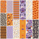 Cartoon Halloween Fat Quarter Bundle - 14 Pieces - ineedfabric.com