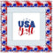 Celebrate USA Y'all Wall Hanging 42" x 42" - ineedfabric.com