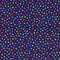 Celebrations, Small Colorful Dot Fabric - Navy - ineedfabric.com