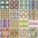 Chamomile Flowers Fat Quarter Bundle - 16 Pieces - ineedfabric.com