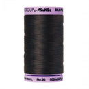 Charcoal Silk-Finish 50wt Solid Cotton Thread - 547yds - ineedfabric.com