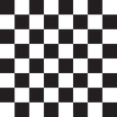 Checkered Basics Fabric - Black - ineedfabric.com
