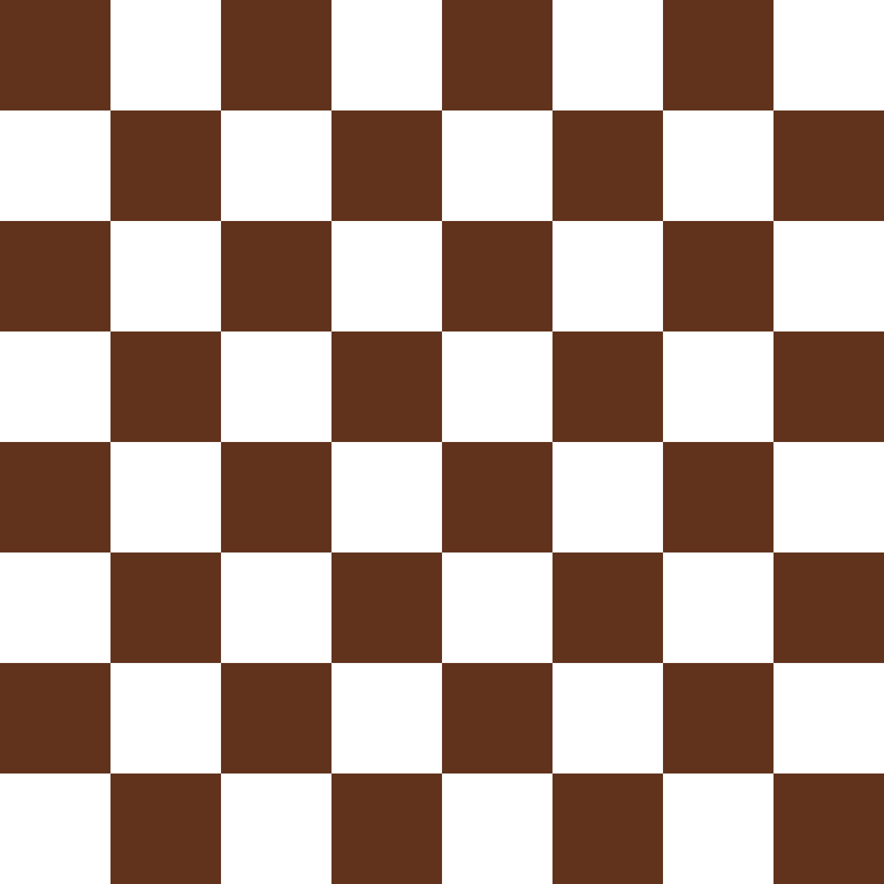 Checkered Basics Fabric - Chocolate - ineedfabric.com