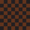 Checkered Basics Fabric - Chocolate on Black - ineedfabric.com