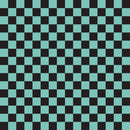 Checkered Basics Fabric - Cornflower on Black - ineedfabric.com