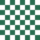 Checkered Basics Fabric - Hunter Green - ineedfabric.com