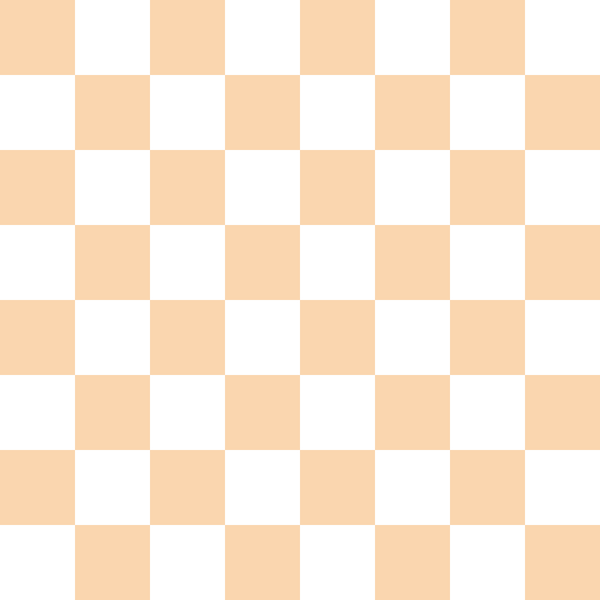 Checkered Basics Fabric - Pizazz Peach - ineedfabric.com