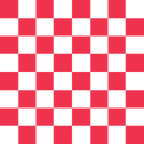 Checkered Basics Fabric - Red - ineedfabric.com