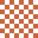 Checkered Basics Fabric - Sienna - ineedfabric.com