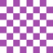 Checkered Basics Fabric - Soft Purple - ineedfabric.com
