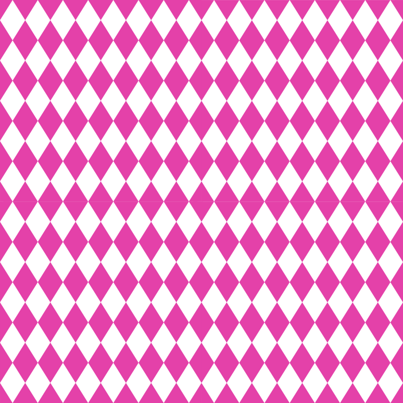 Checkered Diamond Pattern Basics Fabric - Bashful Pink - ineedfabric.com