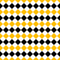 Checkered Diamond Pattern Basics Fabric - Bee Hive - ineedfabric.com