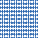 Checkered Diamond Pattern Basics Fabric - Blue - ineedfabric.com