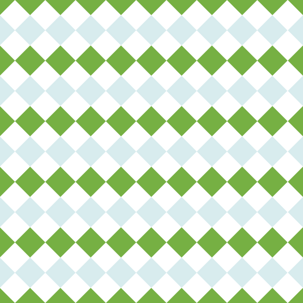 Checkered Diamond Pattern Basics Fabric - Boy - ineedfabric.com