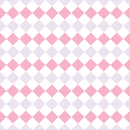 Checkered Diamond Pattern Basics Fabric - Girl - ineedfabric.com