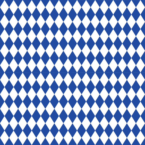 Checkered Diamond Pattern Basics Fabric - Navy Blue - ineedfabric.com