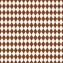 Checkered Diamond Pattern Basics Fabric - Russet - ineedfabric.com