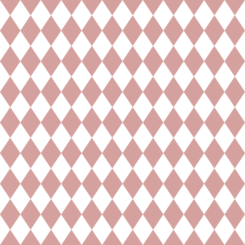 Checkered Diamond Pattern Fabric - Rose Gold - ineedfabric.com