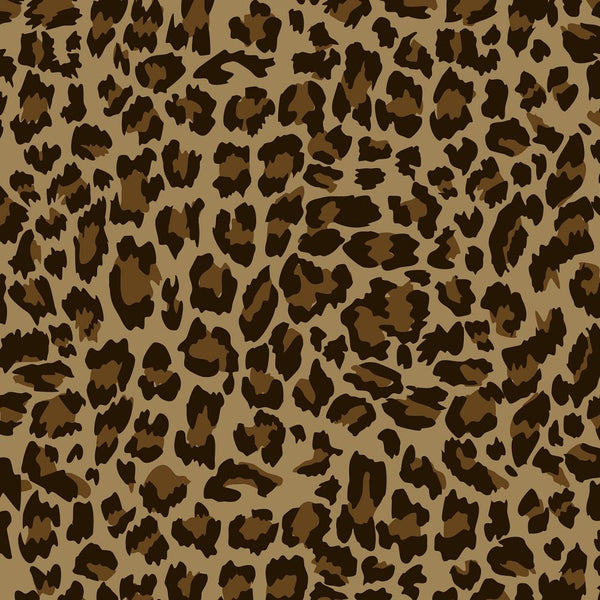 Cheetah Leopard Skin Fabric - Brown/Tan - ineedfabric.com