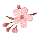 Cherry Blossom Fabric Panel - ineedfabric.com
