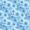 Cherry Sakura Flower Fabric - Blue - ineedfabric.com
