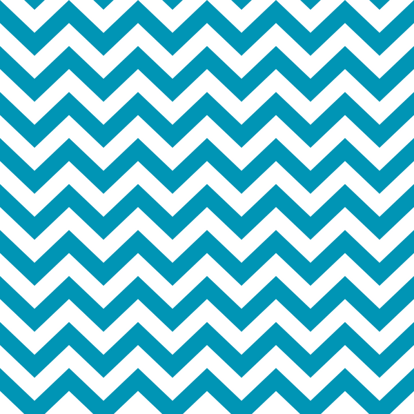 Chevron Zigzag Fabric - Cerulean Blue - ineedfabric.com