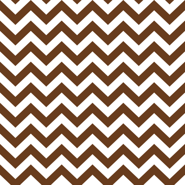Chevron Zigzag Fabric - Chocolate - ineedfabric.com
