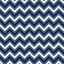 Chevron Zigzag Fabric - Dark Blues - ineedfabric.com