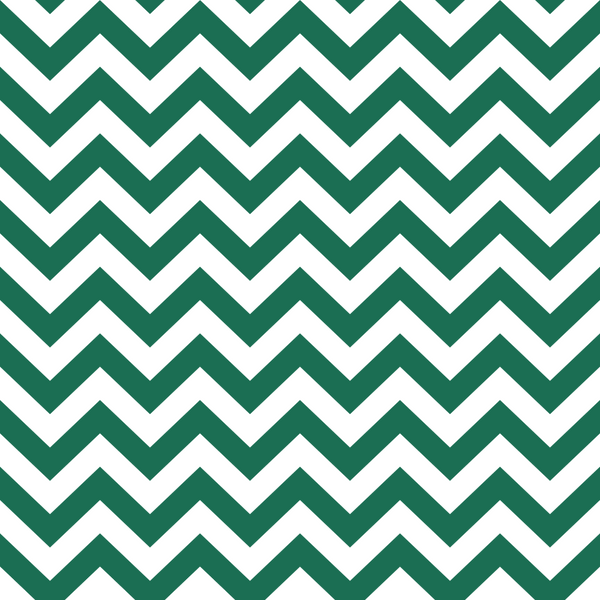 Chevron Zigzag Fabric - Hunter Green - ineedfabric.com