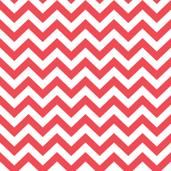 Chevron Zigzag Fabric - Red - ineedfabric.com