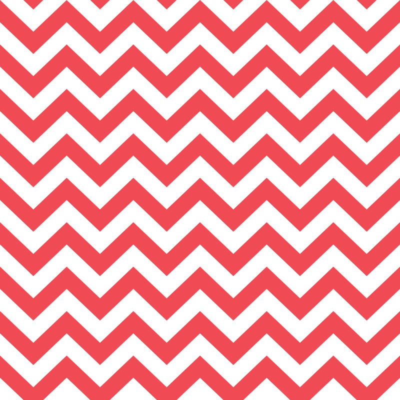 Chevron Zigzag Fabric - Red - ineedfabric.com