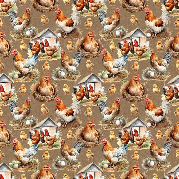 Chicken Coop Fabric - ineedfabric.com