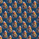 Chicks In Winter Fabric - ineedfabric.com