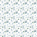 Children's Space Pattern 2 Fabric - ineedfabric.com