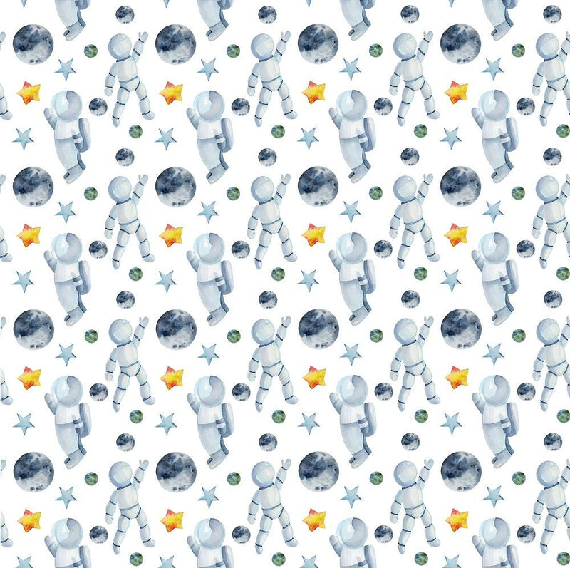 Children's Space Pattern 6 Fabric - ineedfabric.com