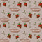 Chocolate Cover Strawberries and Kisses Fabric - Grey - ineedfabric.com