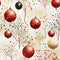 Christmas Bulbs Pattern 11 Fabric - ineedfabric.com