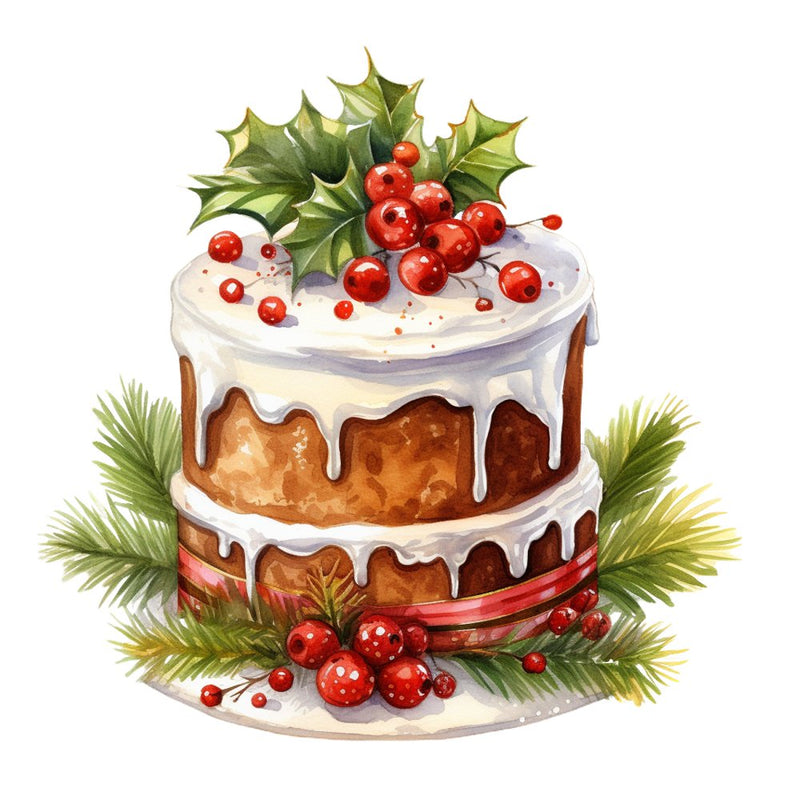 Santa Strawberry Cake by norinoko on DeviantArt